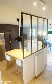 Installation D Une Verriere Entre L Entree Et La Cuisine Et Relooking Complet De La Cuisine Changement Cuisine Verriere Repeindre En Blanc Decoration Cuisine