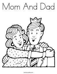 Coloring pages for mom and dad. Mom And Dad Coloring Page Fathers Day Coloring Page Mom Coloring Pages Baby Coloring Pages