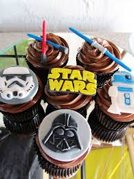 Cupcake De Star Wars Star Wars Cupcakes Star Wars Cookies Star Wars Cake