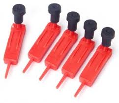 partlow 60500404 5 red pen cartridge for chart recorders 5 pack