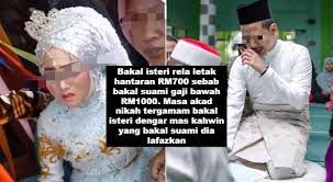 Ubat kuat lelaki tahan lama murah dan jamin berkesan 100% lambat pancut. Bakal Isteri Rela Letak Hantaran Rm700 Sebab Bakal Suami Gaji Bawah Rm1000 Masa Akad Nikah Tergamam Bakal Isteri Dengar Mas Kahwin Yang Bakal Suami Dia Lafazkan Metro Kini