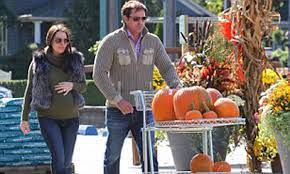 Ex-Spitzer prostitute Ashley Dupre shops for pumpkins with fiancé as she is  due to give birth any day | Daily Mail Online