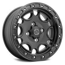 Hiper Falcon Atv Utv Single Beadlock Matte Black Wheel