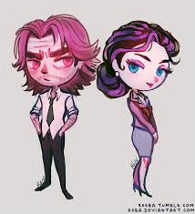 Some Cute Fan Arts Of Bigby And Snow The Wolf Among Us Modern Fantasy Banana Art