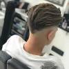 Short layered little boys' haircut. 1
