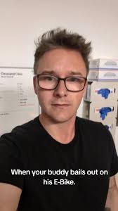 Electric Bike Wipeout