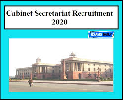 A total of 29 posts are on offer. Cabinet Secretariat Recruitment 2020 Out