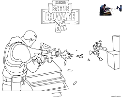 Coloriage Fortnite Scene Shooting Dessin A Imprimer Coloring Pages Free Printable Coloring Pages Printable Coloring Pages