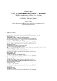Intentional communication (ic) is the display of communicative signals that are sensitive to the state of the receiver. Collaboration 3c C3 Communication Coordination