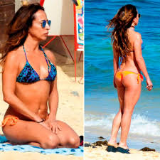 María Patiño, en su paraíso con su novio