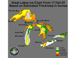 17 february 18 march 2003 ice forming on lake superior