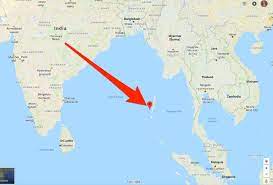 Map North Sentinel Island Indian Police Map Out Spot Where Sentinelese Tribe Buried John Chau