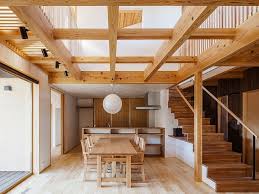 Traditional Japanese Elements Meet Modern Design At The Cocoon House Wooden House Design Home Interior Design Traditional Interior Design