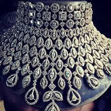 Photo Of Diamond Studded Statement Choker Necklace Indian Wedding Jewelry Bridal Jewelry Sets Fashion Jewelry