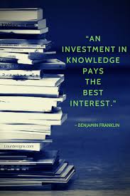 Investment Quote Never Stop Learning Quotes Knowledge Quotes Never Stop Learning