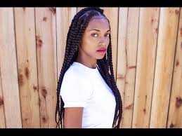 Check out the cutest box braids hairstyles for 2020, including box braids bobs and buns. 28 Jumbo Braids So Simple And Fast Youtube