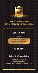 Cuma nak kena cari duit juga untuk bayar api, ayaq, makan, pakcik pun tak ada pencen apa. Check Your Status Watsons Malaysia