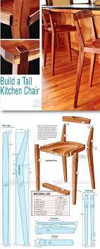 Kitchen Chair Plans Furniture Plans And Projects Woodarchivist Com Woodworking Furniture Plans Furniture Projects Furniture Plans