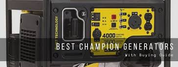 It is an amazingly quiet and lightweight companion. 7 Best Champion Generators 2021 Powerful Machines With Excellent Runtime