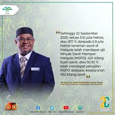 Minyak sawit kita juga telah mencapai 90 peratus pensijilan minyak sawit mampan malaysia (mspo). Pensijilan Minyak Sawit Malaysian Palm Oil Board Mpob Facebook