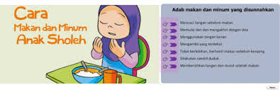 Mengajarkan Adab Ketika Makan Haiku Pendidikan Membaca