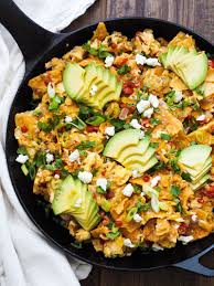 Quick And Easy Tex Mex Migas Recipe Registered Dietitian Columbia Sc Rachael Hartley Nutrition Migas Recipe Recipes Healthy Breakfast