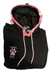 Black Camo Pet Hoodie Top Paw