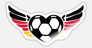 Im fußball bereits 4 titel wer könnte sich nicht mehr an den moment frage: Fussball Deutschland Weltmeister Herz Sport Fan Sticker Spreadshirt