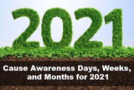 February is american heart month raise awareness about heart health and urge those around you to prevent heart disease. Cause Awareness Days Months And Weeks For 2021