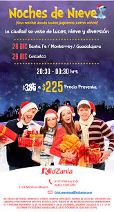 Noche De Nieve Kidzania Cuicuilco 29 Diciembre
