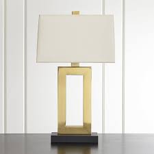 Jerrybrsstbllmpwivryshadeshf17 Lamp Geometric Lamp Rectangular Table Lamp