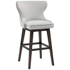 Gray stool can be caused by liver dysfunction stool will appear gray or pale because of the absence of bile salts, an important component of the bile produced by your liver and gallbladder. Ariana Light Gray Fabric 29 1 2 Swivel Barstool 1n597 Lamps Plus