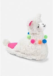 Llama Slippers In 2019 Slippers For Girls Slippers