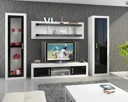 Tv stands & benches tv & media storage. Living Room Furniture Set 4 Verin Including Tv Cabinet Storage Unit Wall Living Room Sets Furniture Tv Wall Design Furniture