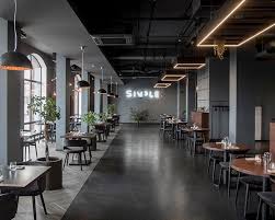 Simple Restaurant On Behance Restaurant Flooring Restaurant Tiles Restaurant Interior Design