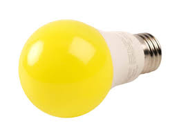 Greenlite Non Dimmable 9w Yellow A19 Bug Light Led Bulb Enclosed Fixture Rated 9w Led A19 Bug Bulbs Com