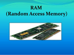 Because modern ram memory offers essentially random access to memory? Random Access Memory