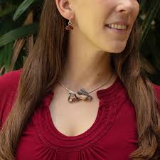 Arcadia Colla Wood Drop Earrings — Caitlin Albritton Jewelry