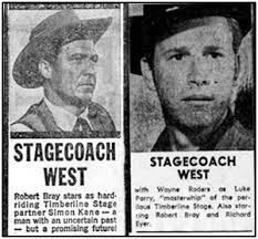 Do You Remember... "Stagecoach West".