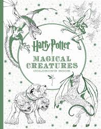 Download Harry Potter Magical Creatures Coloring Book Official Coloring Book The Scholastic 9781338030006 Amazon Com Books