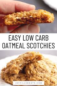 Low Carb Oatmeal Cookies Keto Gluten Free Sugar Free Low Carb Oatmeal Sugar Free Oatmeal Cookies Keto Dessert Recipes