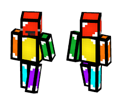 Download Rainbow Derpy Person Minecraft Skin For Free Superminecraftskins