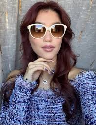 Oversized White Brown Sunglasses for Women for sale