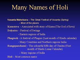 9 feb to 15 feb. Holi The Festival Of Colors A Very Popular