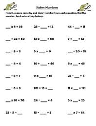 This could be a desk, the dinner table, or even a portable clipboard and an armchair. Free 2nd Grade Algebra Worksheets Teachers Pay Teachers