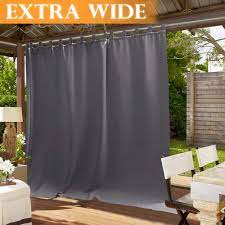 Maybe you would like to learn more about one of these? Extra Wide Blackout Waterproof Outdoor Curtain For Patio Front Porch