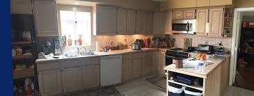 These cabinets are located in a beach house. Kitchen 2018 Campbell Graphic Communications