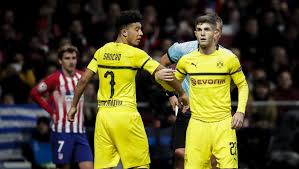 Borussia dortmund's christian pulisic stops security guards dragging away a young fan who had run on to the pitch for a selfie after the club's game with liverpool. Jadon Sancho Names Christian Pulisic As His Inspiration For Joining Borussia Dortmund 90min