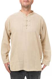 Disponible dans de nombreux tissus et coloris. Chemise Col Mao Homme Chanvre Neuf Ebay
