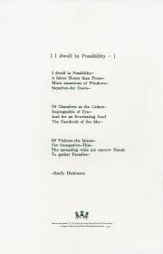I Dwell In Possibility By Emily Dickinson Poetry Words Poetic Words Words